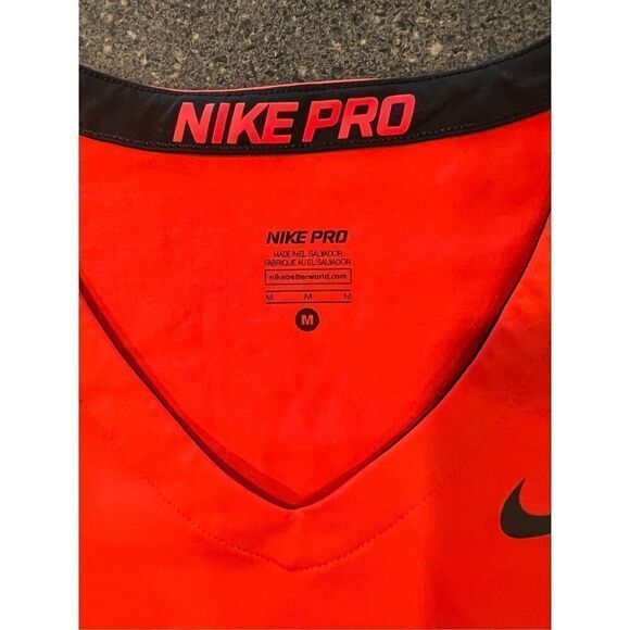 Nike Pro jersey T-shirt size M - Picture 6 of 13